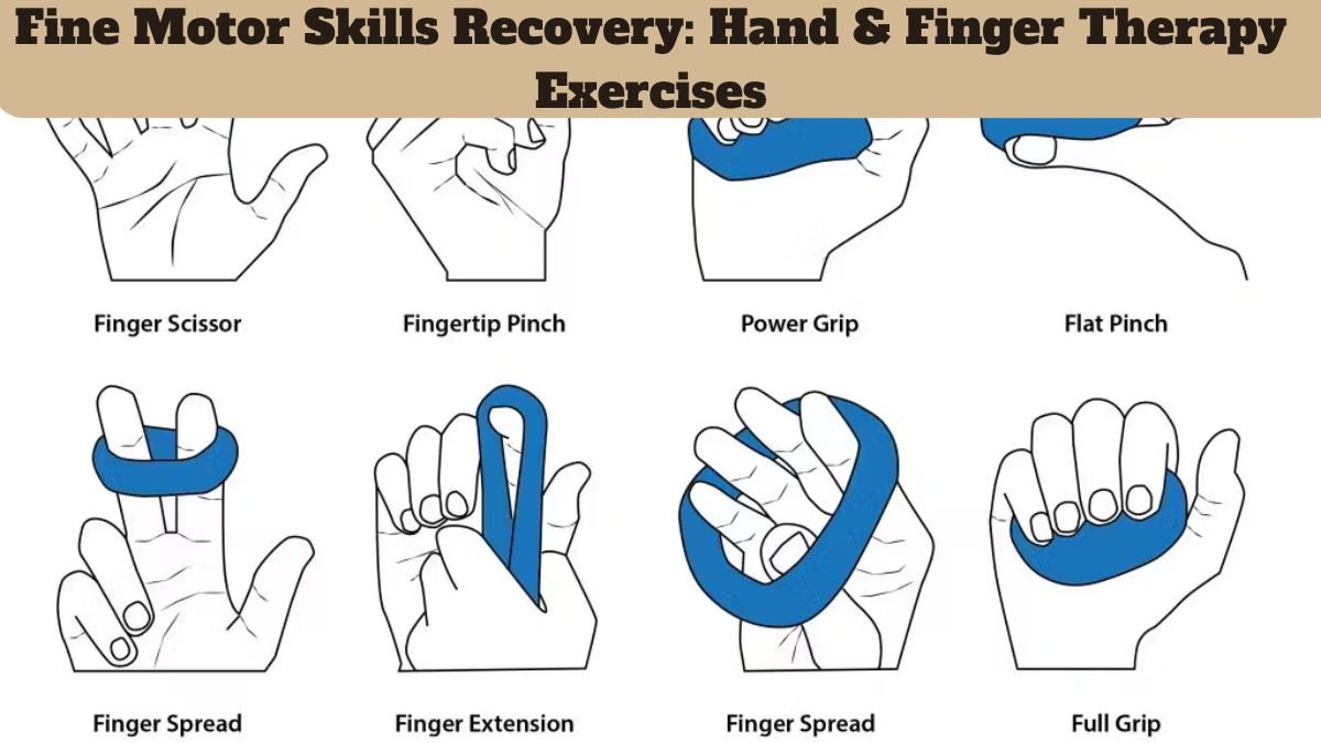 Fine Motor Skills Recovery Hand & Finger Therapy Exercises