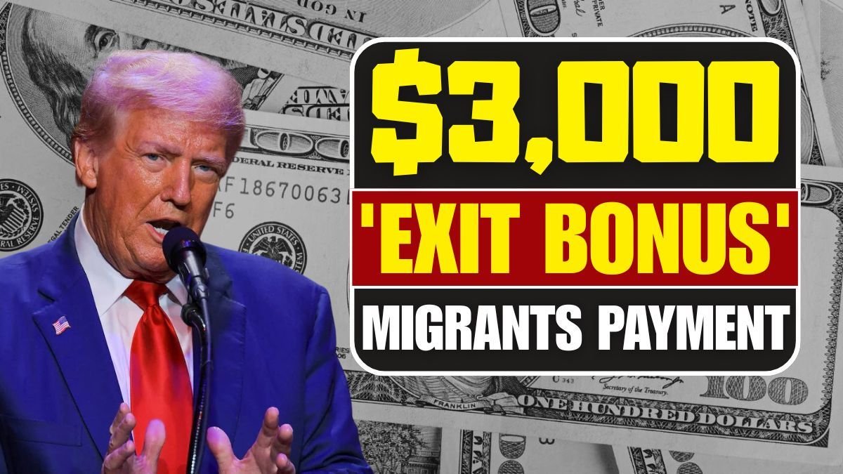 $3,000 'Exit Bonus': US offers payment to migrants for voluntary deportation