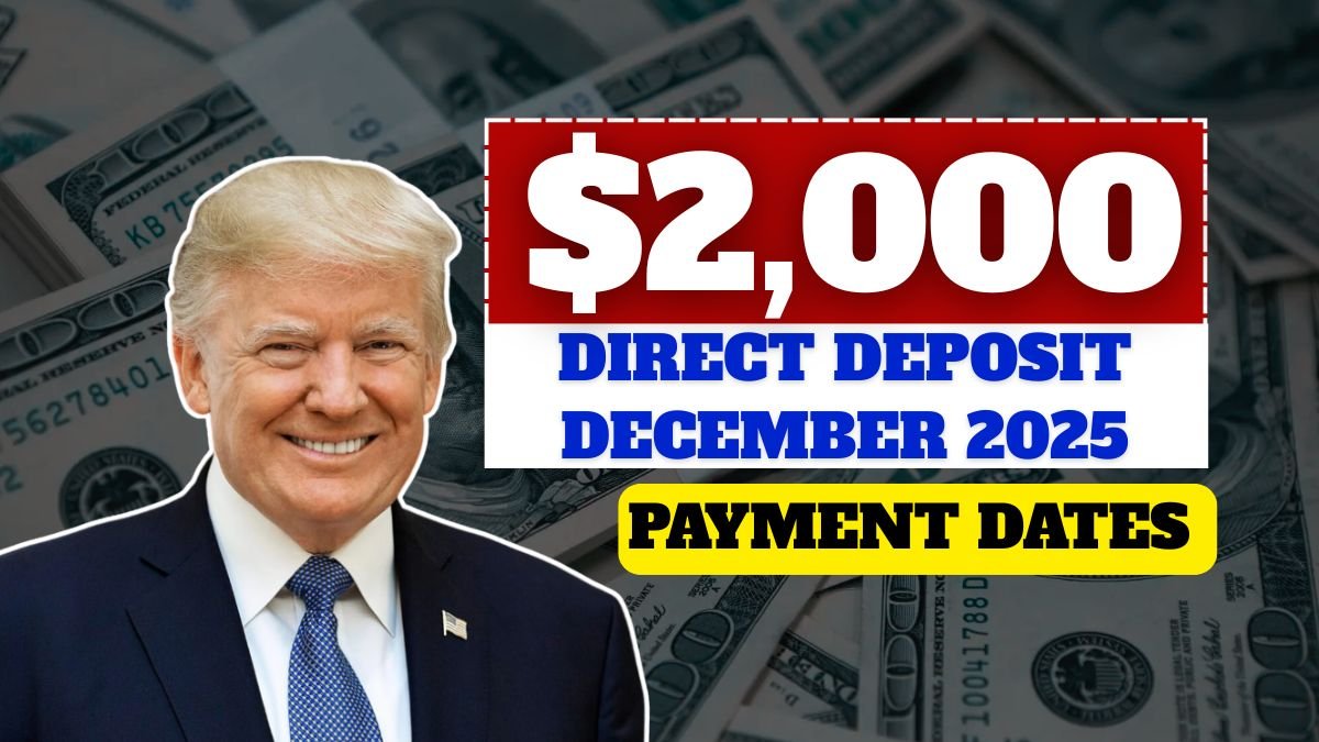 IRS Confirms $2,000 December 2025 Direct Deposit: Eligibility Rules, Payment Timeline, and Complete Claim Guide
